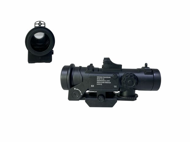 Gel Blaster - M16 - Luminous Silencer - LED Light - incl. gel balls - complete set - rechargeable - 78CM