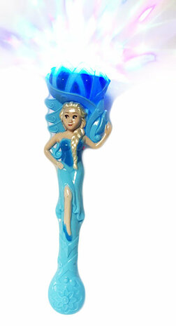 Prinsessenstaf - toverstaf met muziek en lichtjes - flash stick 37CM