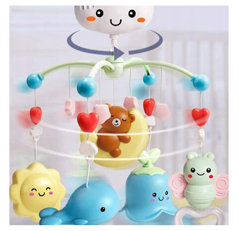 Mobile box - Baby Carousel - music bell for baby bed - Viva Kids