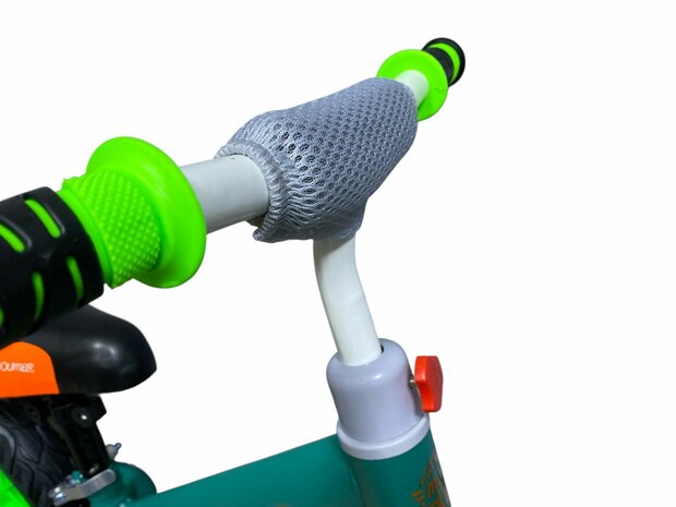 Mengle Baby - loopfiets 80 cm - Groen  - rubber banden - vanaf 1 jaar