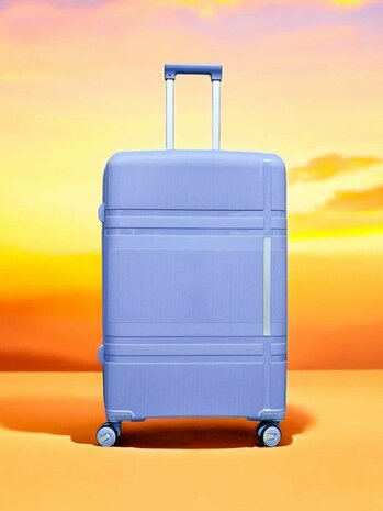 Koffers - Luxe - Set van 3 - Licht Blauw - 55/65/75 cm