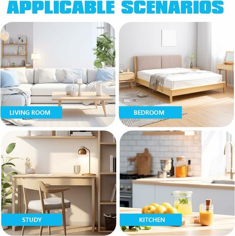 Cube Socket 7-in-1 Stekkerdoos - 4 stopcontacten met 2 USB 1 Type-C poorten