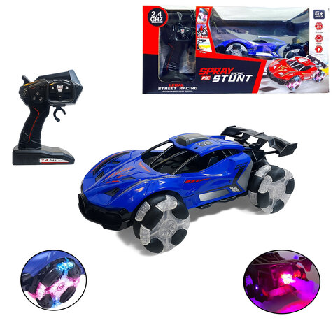 Rc car with real smoke LED lights and Sound 2.4Ghz -1:12 B