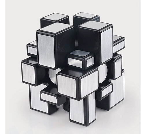 Mirror cube - brain teaser cube 3x3x3 - FX7539Y silver