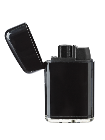 Unilite Stormaansteker &ndash; Piano Black - 20 stuks - Jet flame