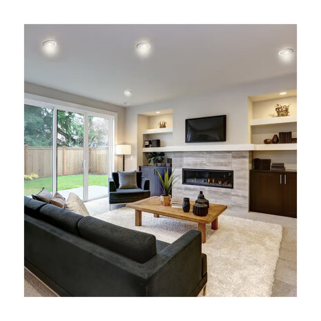 LED Inbouwspot 5W 3000k - warm&nbsp;wit - verstelbaar spot &oslash;68-75mm