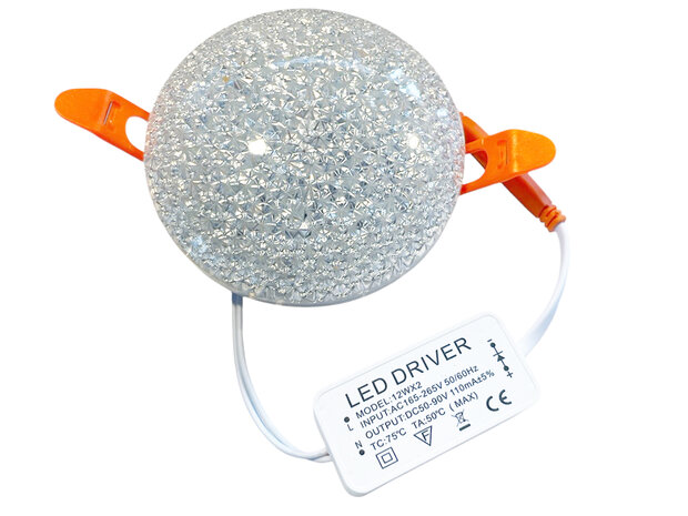 LED inbouwspot - 1200LM - 3in1 - 3 temperaturen - frameless panel light 12W