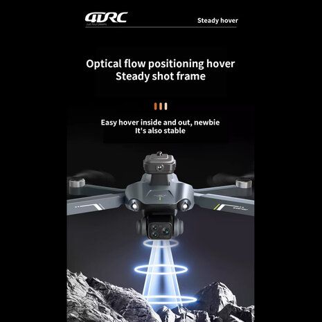 4DRC V28 Max Drone met GPS, Obstakeldetectie en HD Camera