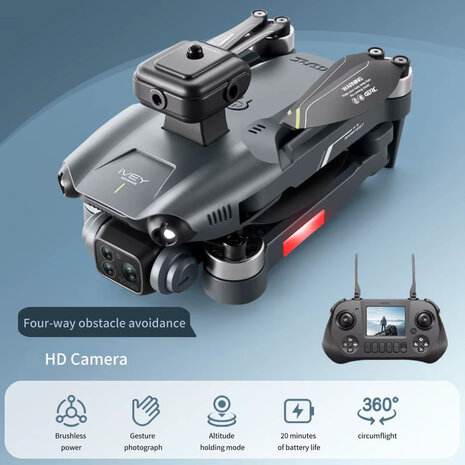 4DRC V28 Max Drone met GPS, Obstakeldetectie en HD Camera