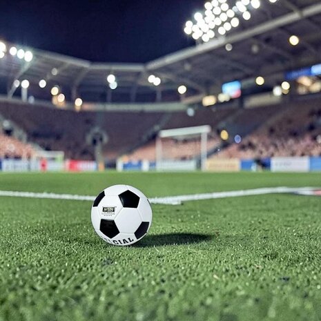 Voetbal - Bal - Maat 5 - STS SUBEC BAL - Zwart en wit voetbal - Klassieke design 5 KWB 32