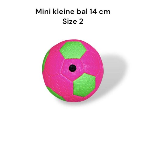 Voetbal - Kleine Mini Bal - Maat 2 - 160g - kan je heerlijk buiten plezier hebben 2026 