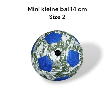 Voetbal - Kleine Mini Bal - Maat 2 - 160g - kan je heerlijk buiten plezier hebben 2028