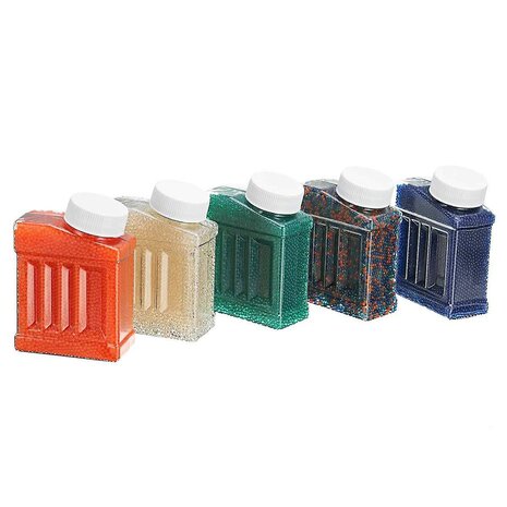 fles 20.000 stuks ballen water balletjes 7-8mm turquoise 