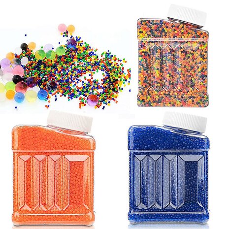 Gel balletjes fles 20.000 stuks ( 100g ) ballen water balletjes 7-8mm mix