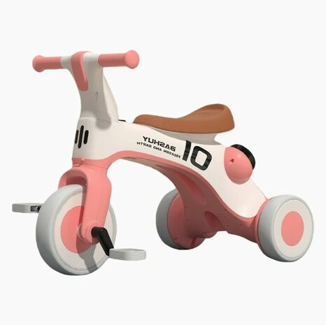 2-in-1 Kinderfiets en Loopfiets (3 wielen) &ndash; comfortabel, stabiel en leerzaam