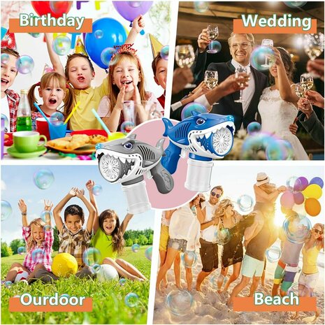 bubble gun toy | combi pack 2 pieces