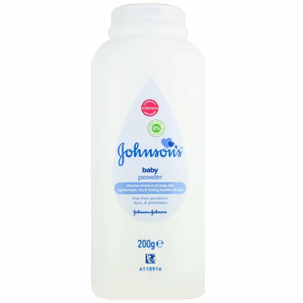 Johnson's Baby Poeder classic - pure en zachte dagelijkse verzorging - 200 Gram