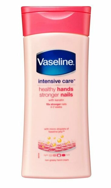 Vaseline Healthy hands &amp; stronger nails  lotion -  Intensive Care 200 ml 