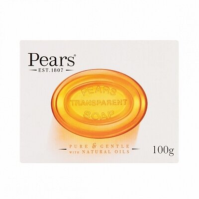 4x Pears zeep 100 gram - Transparent Soap - Pure &amp; Gentle with natural Oils