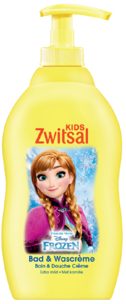 Zwitsal Frozen Bad &amp; Douchecr&egrave;me 400ml