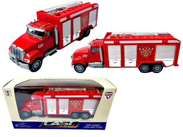 Metaal Brandweer auto.