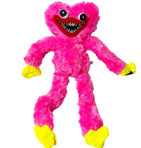 Huggie Wuggie knuffel pop 40CM donker roze