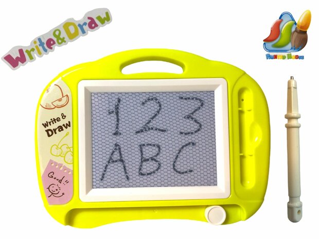 Kids magnetisch Kleuren Tekenbord groen