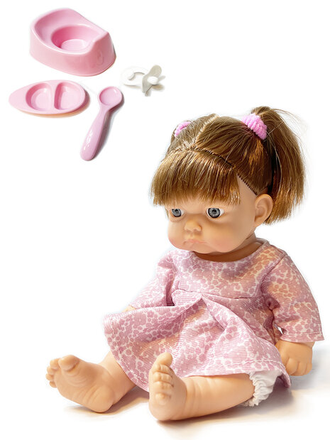 Babypop - Bonnie schattige speelgoed baby pop - 24 CM