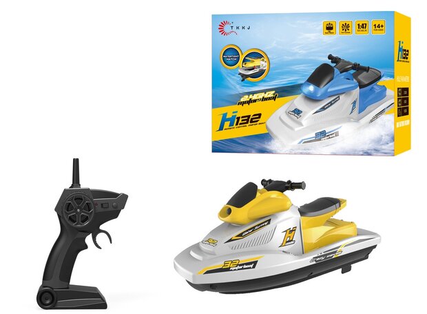 Rc Jetski boot H132 - oplaadbaar - 2.4GHZ zender 50meter- 10km/h 