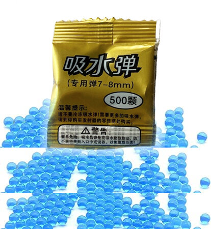 Gel balletjes - 500 stuks - orbeez balletjes - water balletjes 7-8mm
