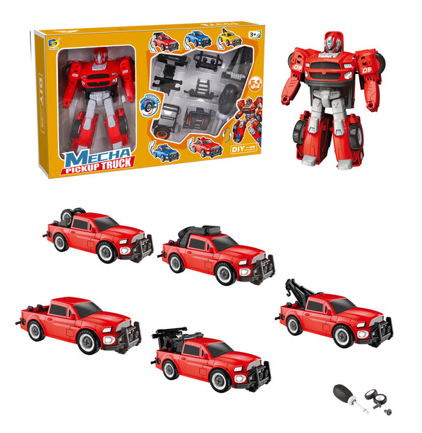 Mecha Optimus Prime robot - DIY - Deformation robot en auto - 2 in 1