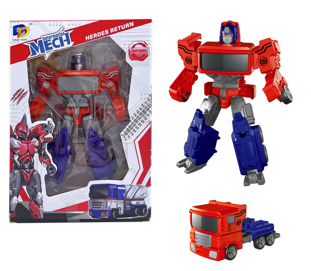 Transform Optimus Prime - Deformation - 2 in 1 - auto en robot
