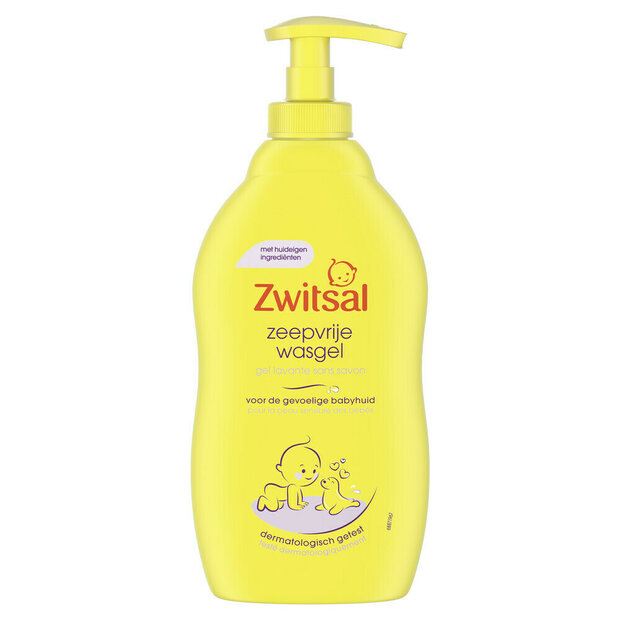 Zwitsal Zeepvrije Wasgel Baby 400 ml