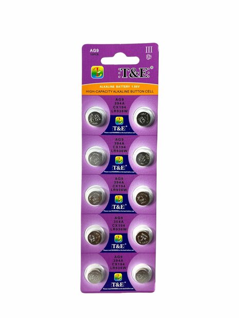 AG 9 / 936A  Knoopcel batterijen&nbsp;Alkaline