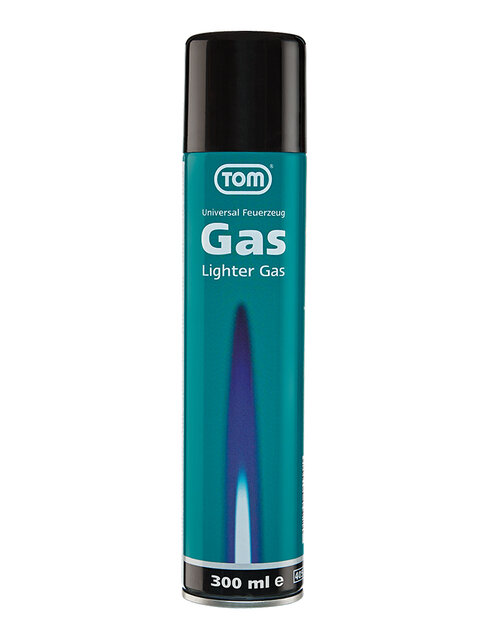 Tom gas refill bottle 300ml - universal - butane gas