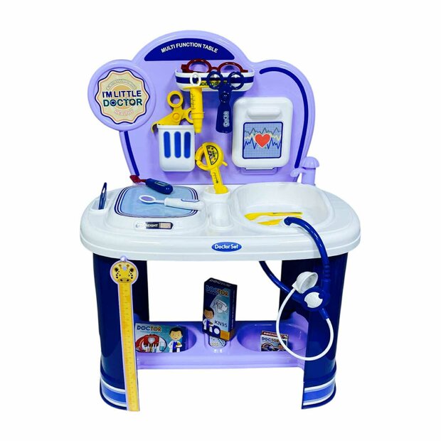 Educatieve speelgoed doktersset voor kinderen met 17 accessoires DIY