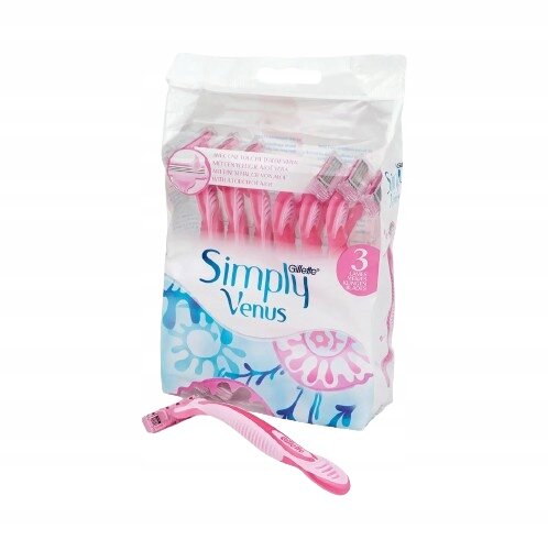 Gillette Simply Venus 3 Wegwerpscheermesjes 12 stuks