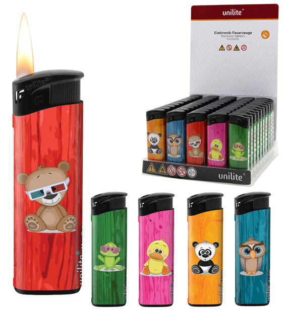 Aanstekers - Mini Pets - 50 stuks - Unilite