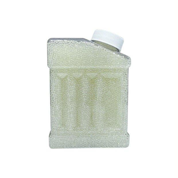 Gel balletjes fles 60.000 stuks ( 300g ) ballen water balletjes 7-8mm wit doorzichtig