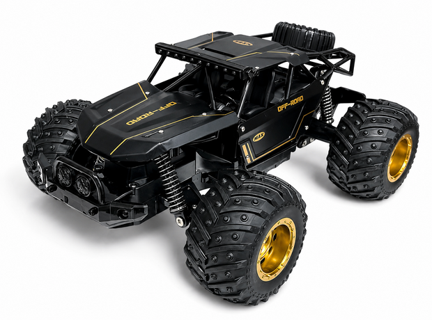 SYRCAR&reg; - Monster Storm Rc Auto - 2.4ghz - 15KM/U - Metal Body - 1:12
