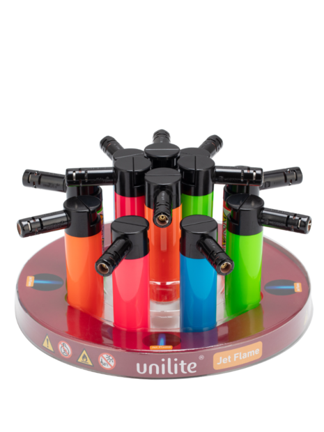 Unilite&reg; Havanna Jet Flame - Wind Aanstekers &ndash; 12 stuks
