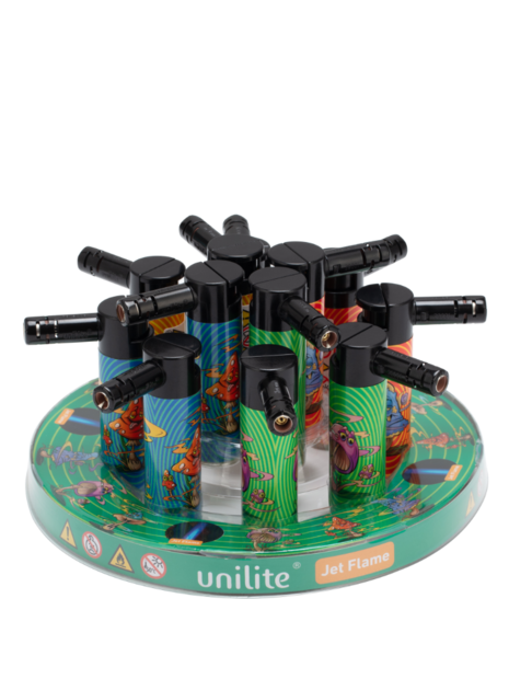 Jet Flame Havanna Crazy Mushroom  - Wind Aanstekers &ndash; 12 stuks