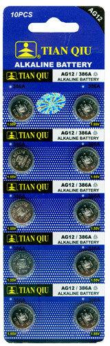 Tian Qiu&nbsp;386A / AG 12 batterijen 10 stuks in pak