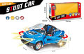 Stunt car toy - Super Max - Hummer with acrobatic movement -Led light and sound (19CM)