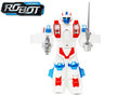 Robot met geluid en led lichtjes - Space Fighter Spin robot 23CM 