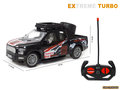 Rc Extreme Turbo race auto zwart 1:20 - radiografisch bestuurbare auto - 19 CM