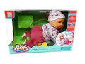 Crawling Baby - Crawling Baby Doll Toy -Baby Sweet&amp;Cuddly - with sound (32cm)