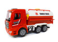 Tank truck toy with lights and sounds - Truck Engineering series work vehicles 30CM