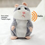 Pratende hamster - Talking Hamster - Pratende Interactieve Knuffel - bekend van TikTok -  voice opname, zingen en bewegen - Kinderen/Baby - Speelgoed