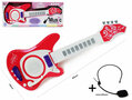 Toy electric music guitar with microphone - Music guitar + mic.